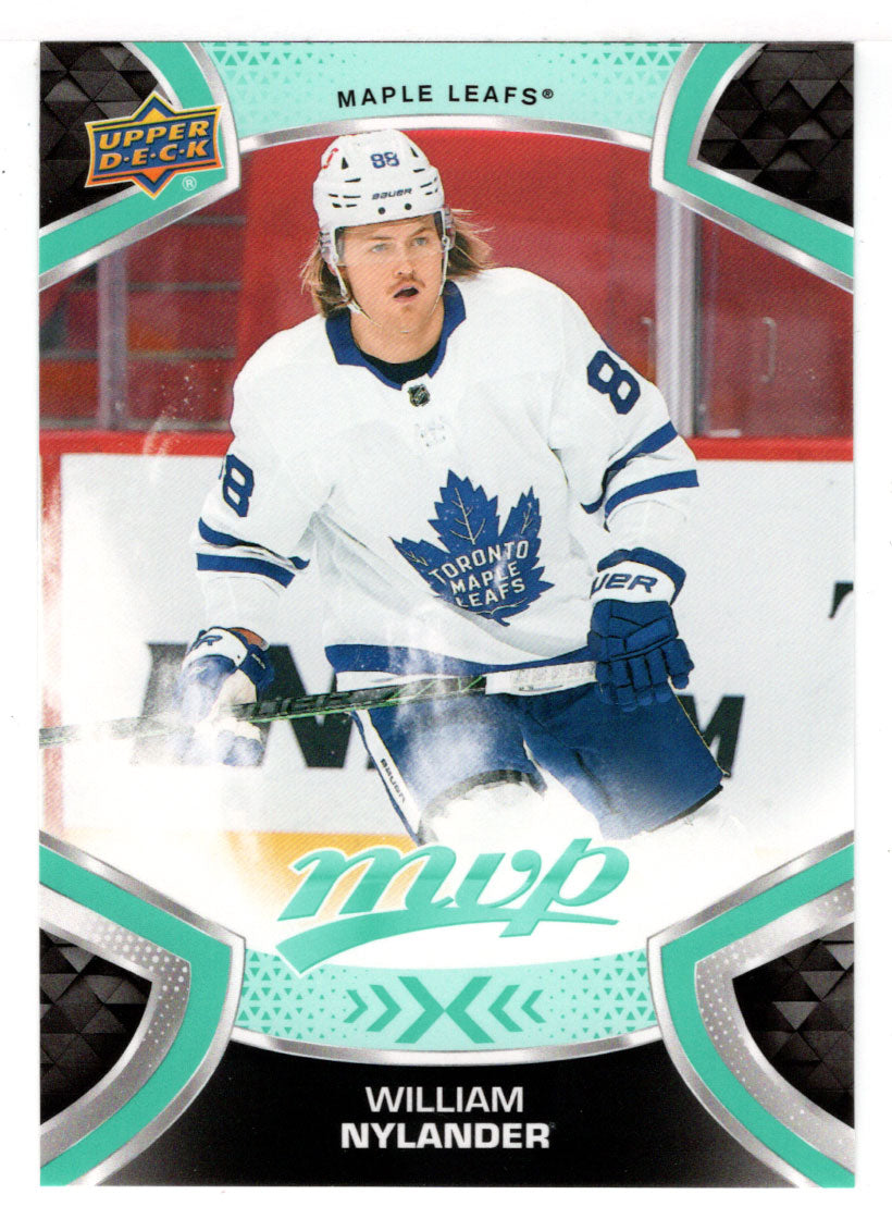 William Nylander - Toronto Maple Leafs (NHL Hockey Card) 2021-22 Upper Deck MVP # 188 Mint