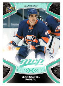 Jean-Gabriel Pageau - New York Islanders (NHL Hockey Card) 2021-22 Upper Deck MVP # 189 Mint