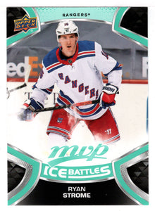 Ryan Strome - New York Rangers (NHL Hockey Card) 2021-22 Upper Deck MVP Ice Battles # IB-16 Mint