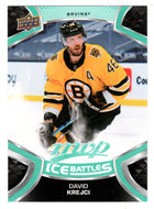 David Krejc - Boston Bruins (NHL Hockey Card) 2021-22 Upper Deck MVP Ice Battles # IB-66 Mint