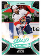 Aaron Ekblad - Florida Panthers (NHL Hockey Card) 2021-22 Upper Deck MVP Ice Battles # IB-85 Mint