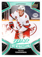 Teuvo Teravainen - Carolina Hurricanes (NHL Hockey Card) 2021-22 Upper Deck MVP Ice Battles # IB-86 Mint