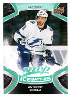 Anthony Cirelli - Tampa Bay Lightning (NHL Hockey Card) 2021-22 Upper Deck MVP Ice Battles # IB-149 Mint
