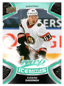 Evgenii Dadonov - Ottawa Senators (NHL Hockey Card) 2021-22 Upper Deck MVP Ice Battles # IB-163 Mint