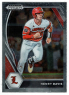 Henry Davis - Louisville Cardinals (MLB - NCAA Baseball Card) 2021 Panini Prizm Draft Picks # 1 Mint