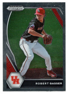 Robert Gasser - Houston Cougars (MLB - NCAA Baseball Card) 2021 Panini Prizm Draft Picks # 71 Mint