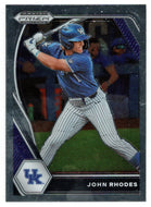 John Rhodes - Kentucky Wildcats (MLB - NCAA Baseball Card) 2021 Panini Prizm Draft Picks # 76 Mint