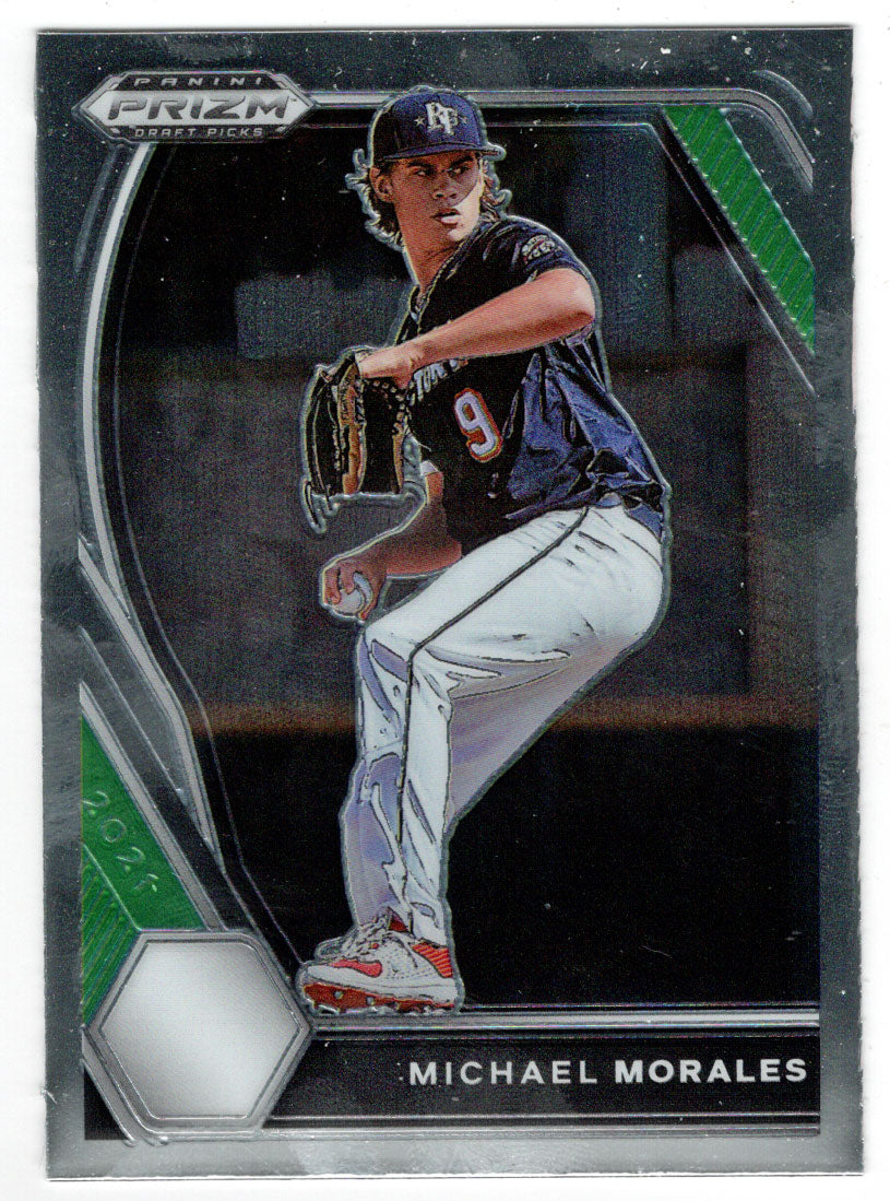 Michael Morales - East Pennsboro High School (MLB - NCAA Baseball Card) 2021 Panini Prizm Draft Picks # 83 Mint