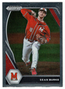 Sean Burke - Maryland Terrapins (MLB - NCAA Baseball Card) 2021 Panini Prizm Draft Picks # 94 Mint