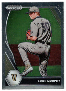 Luke Murphy - Vanderbilt Commodores (MLB - NCAA Baseball Card) 2021 Panini Prizm Draft Picks # 110 Mint