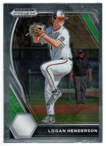 Logan Henderson - McLennan Community College Highlanders (MLB - NCAA Baseball Card) 2021 Panini Prizm Draft Picks # 116 Mint