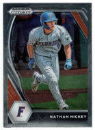 Nathan Hickey - Florida Gators (MLB - NCAA Baseball Card) 2021 Panini Prizm Draft Picks # 136 Mint