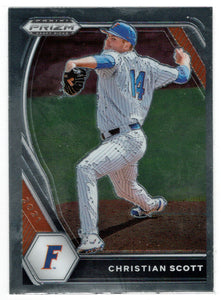 Christian Scott - Florida Gators (MLB - NCAA Baseball Card) 2021 Panini Prizm Draft Picks # 142 Mint