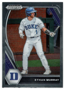 Ethan Murray - Duke Blue Devils (MLB - NCAA Baseball Card) 2021 Panini Prizm Draft Picks # 147 Mint