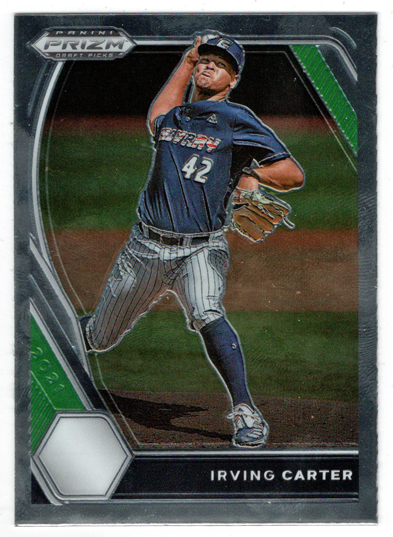 Irving Carter - Calvary Christian Academy (MLB - NCAA Baseball Card) 2021 Panini Prizm Draft Picks # 152 Mint