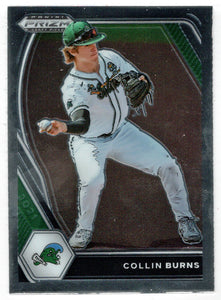 Collin Burns - Tulane Green Wave (MLB - NCAA Baseball Card) 2021 Panini Prizm Draft Picks # 167 Mint