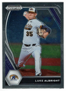 Luke Albright - Kent State Golden Flashes (MLB - NCAA Baseball Card) 2021 Panini Prizm Draft Picks # 168 Mint