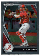 Sam Praytor - Alabama Crimson Tide (MLB - NCAA Baseball Card) 2021 Panini Prizm Draft Picks # 179 Mint