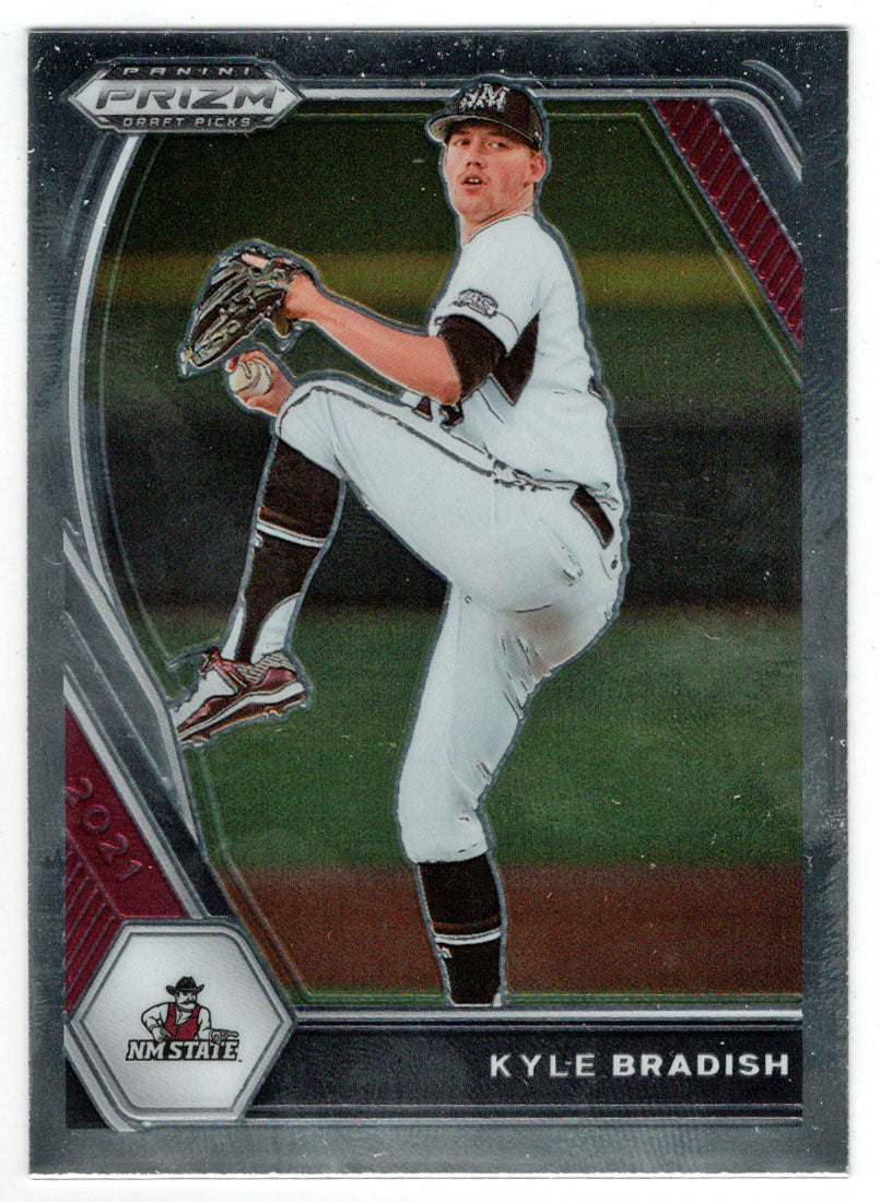 Kyle Bradish - New Mexico State Aggies (MLB - NCAA Baseball Card) 2021 Panini Prizm Draft Picks # 194 Mint