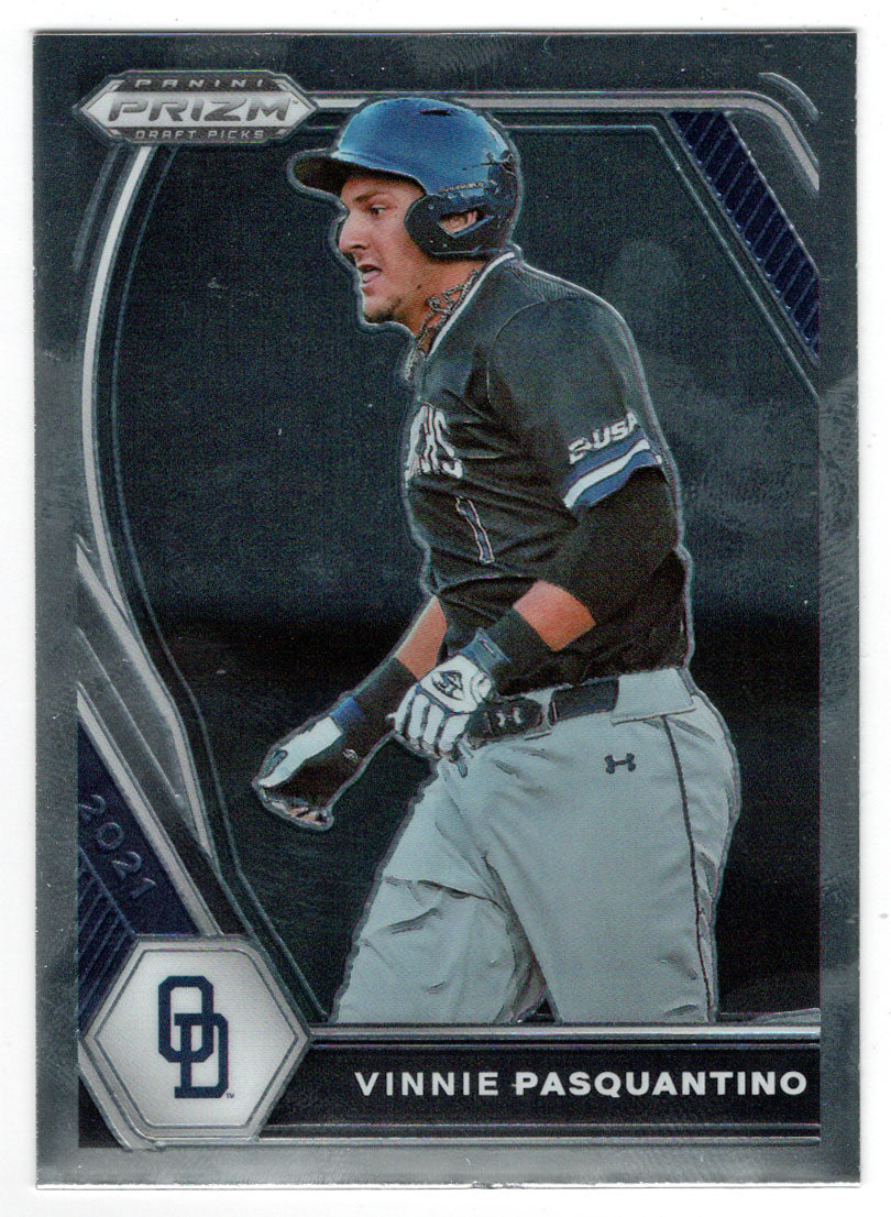 Vinnie Pasquantino - Old Dominion Monarchs (MLB - NCAA Baseball Card) 2021 Panini Prizm Draft Picks # 205 Mint