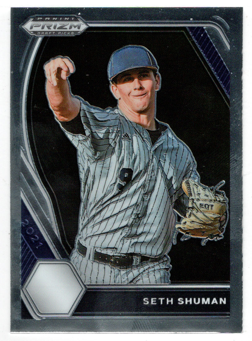 Seth Shuman - Georgia Southern Eagles (MLB - NCAA Baseball Card) 2021 Panini Prizm Draft Picks # 208 Mint