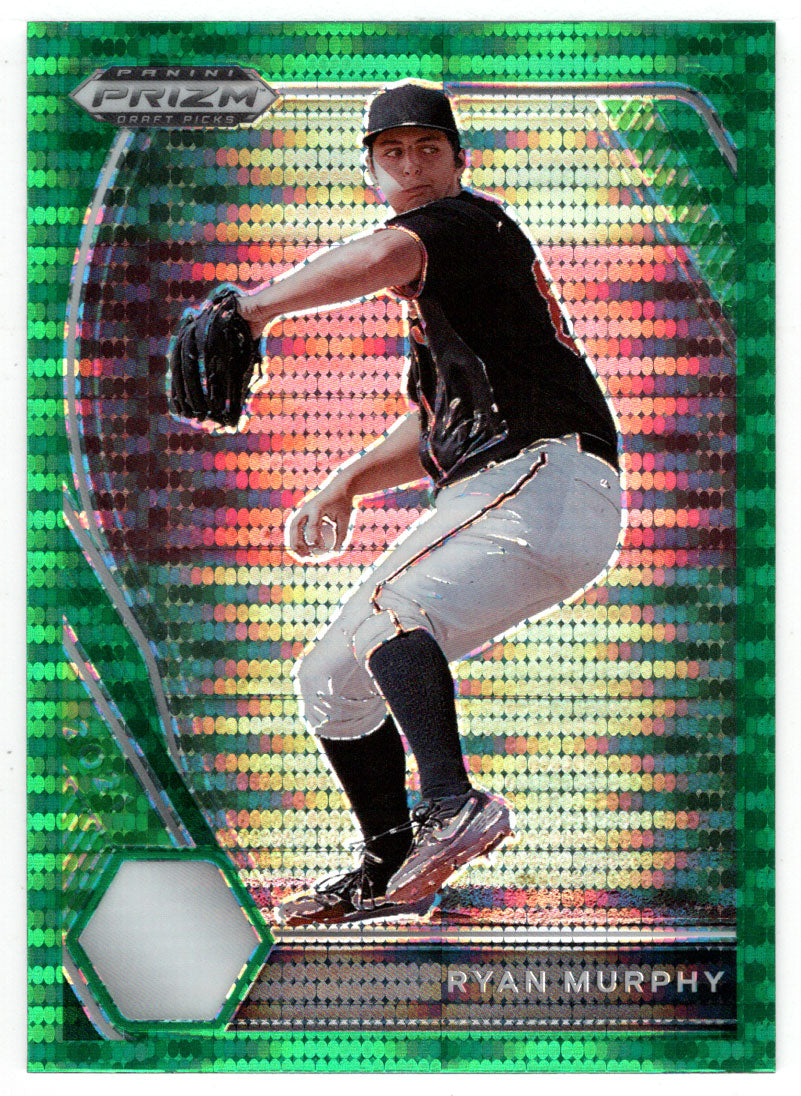 Ryan Murphy - Le Moyne Dolphins - Green Pulsar (MLB - NCAA Baseball Card) 2021 Panini Prizm Draft Picks # 2 Mint