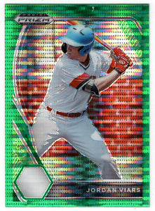 Jordan Viars - Reedy High School - Green Pulsar (MLB - NCAA Baseball Card) 2021 Panini Prizm Draft Picks # 84 Mint