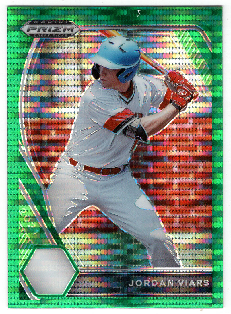 Jordan Viars - Reedy High School - Green Pulsar (MLB - NCAA Baseball Card) 2021 Panini Prizm Draft Picks # 84 Mint