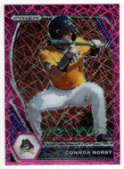 Connor Norby - East Carolina Pirates - Pink Velocity (MLB - NCAA Baseball Card) 2021 Panini Prizm Draft Picks # 41 Mint