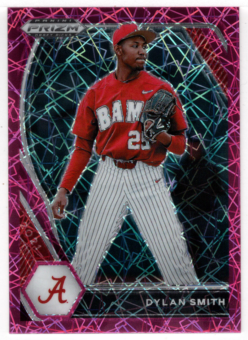 Dylan Smith - Alabama Crimson Tide - Pink Velocity (MLB - NCAA Baseball Card) 2021 Panini Prizm Draft Picks # 74 Mint