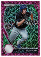 Drew Gray - IMG Academy - Pink Velocity (MLB - NCAA Baseball Card) 2021 Panini Prizm Draft Picks # 93 Mint