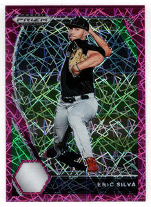 Eric Silva - JSerra Catholic High School - Pink Velocity (MLB - NCAA Baseball Card) 2021 Panini Prizm Draft Picks # 115 Mint