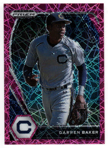 Darren Baker - California Golden Bears - Pink Velocity (MLB - NCAA Baseball Card) 2021 Panini Prizm Draft Picks # 202 Mint