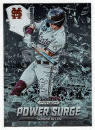 Tanner Allen - Mississippi State Bulldogs - Power Surge (MLB - NCAA Baseball Card) 2021 Panini Prizm Draft Picks # PS-TA Mint