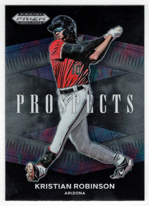 Kristian Robinson - Arizona Diamondbacks - Prospects (MLB - NCAA Baseball Card) 2021 Panini Prizm Draft Picks # P-KR Mint