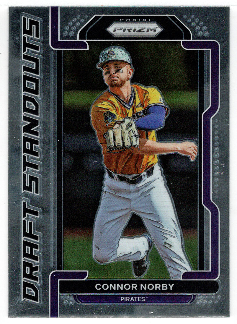 Connor Norby - East Carolina Pirates - Draft Standouts (MLB - NCAA Baseball Card) 2021 Panini Prizm Draft Picks # DS-CN Mint