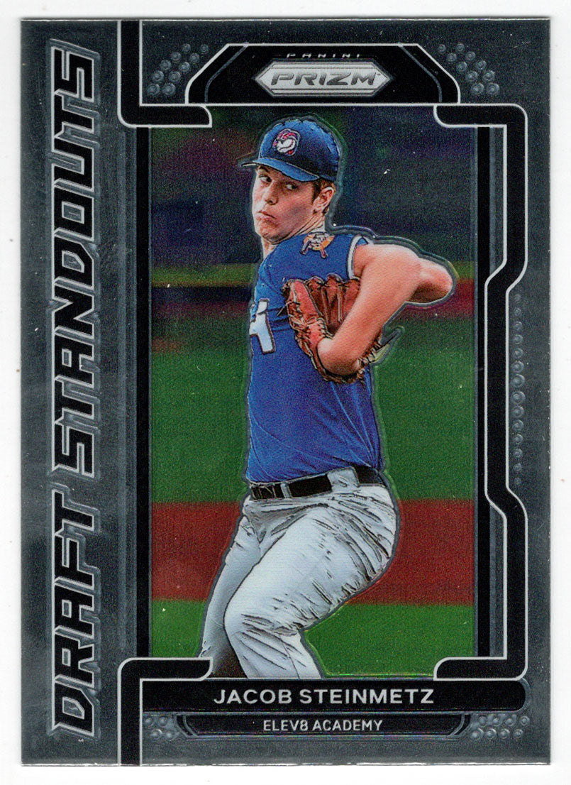 Jacob Steinmetz - Elev8 Sports Academy - Draft Standouts (MLB - NCAA Baseball Card) 2021 Panini Prizm Draft Picks # DS-JS Mint