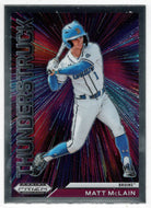 Matt McLain - UCLA Bruins - Thunderstruck (MLB - NCAA Baseball Card) 2021 Panini Prizm Draft Picks # T-MM Mint