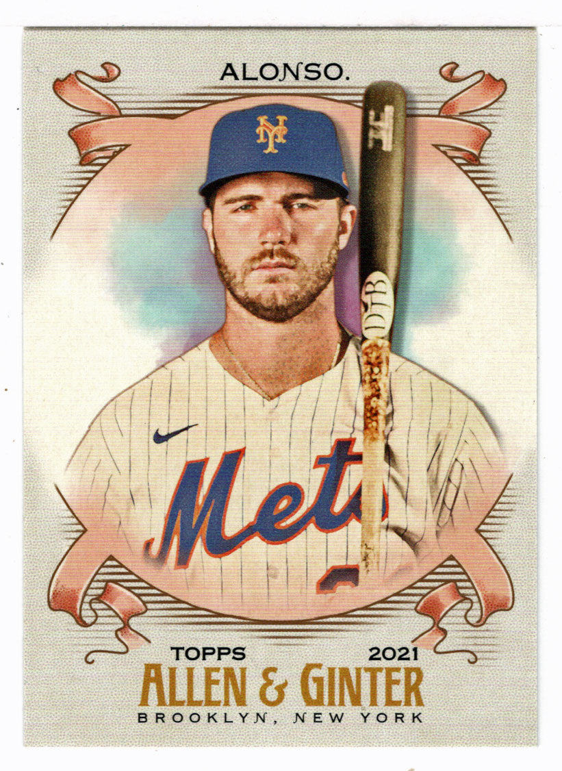 Pete Alonso - New York Mets (MLB Baseball Card) 2021 Topps Allen and Ginter # 10 Mint