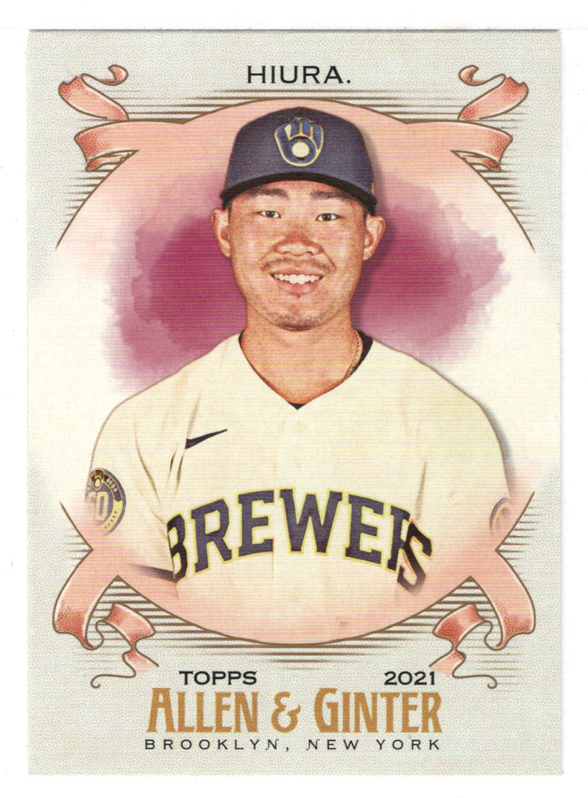 Keston Hiura - Milwaukee Brewers (MLB Baseball Card) 2021 Topps Allen and Ginter # 60 Mint