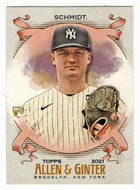 Clarke Schmidt RC - New York Yankees (MLB Baseball Card) 2021 Topps Allen and Ginter # 104 Mint