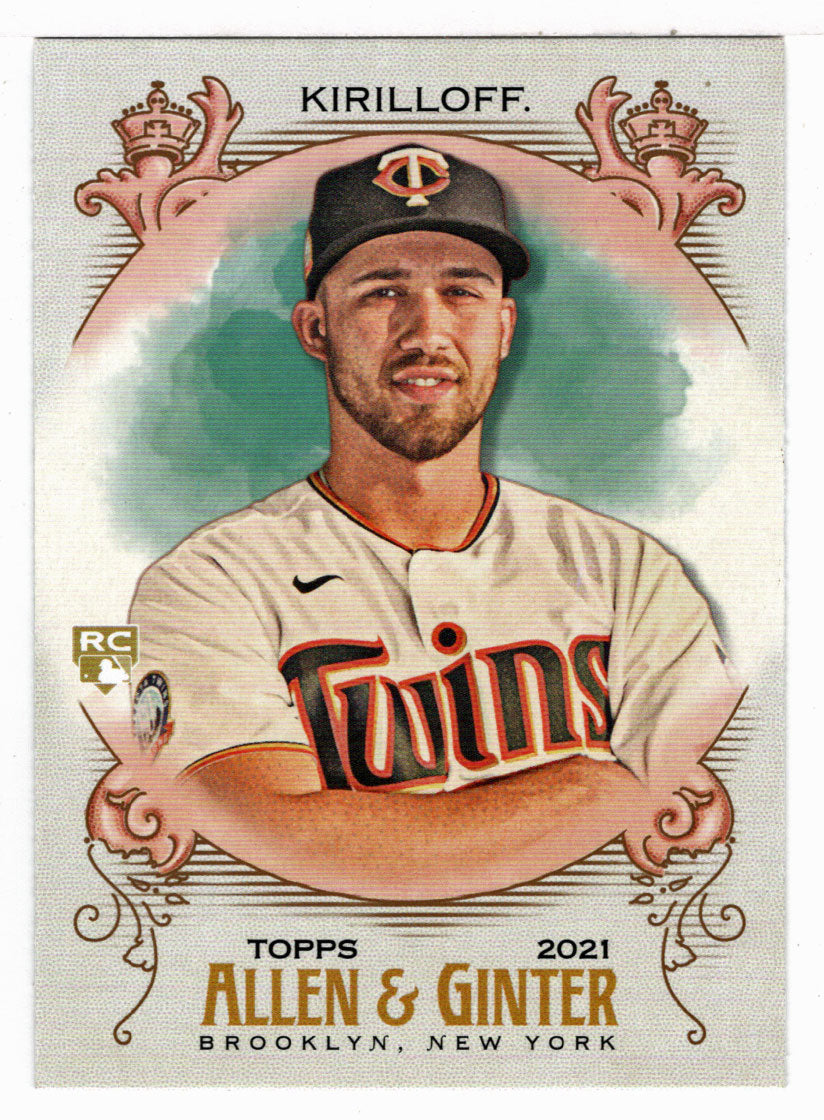 Alex Kirilloff RC - Minnesota Twins (MLB Baseball Card) 2021 Topps Allen and Ginter # 116 Mint