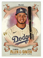 Keibert Ruiz RC - Los Angeles Dodgers (MLB Baseball Card) 2021 Topps Allen and Ginter # 141 Mint