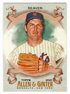 Tom Seaver - New York Mets (MLB Baseball Card) 2021 Topps Allen and Ginter # 150 Mint