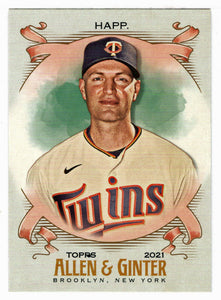 J.A. Happ - Minnesota Twins (MLB Baseball Card) 2021 Topps Allen and Ginter # 165 Mint