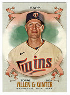 J.A. Happ - Minnesota Twins (MLB Baseball Card) 2021 Topps Allen and Ginter # 165 Mint