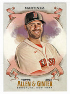 J.D. Martinez - Boston Red Sox (MLB Baseball Card) 2021 Topps Allen and Ginter # 167 Mint
