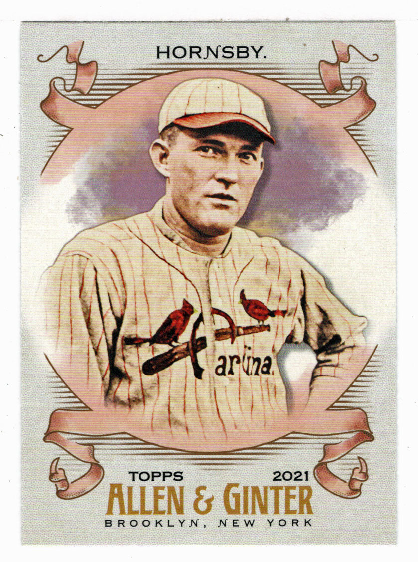 Rogers Hornsby - St. Louis Cardinals (MLB Baseball Card) 2021 Topps Allen and Ginter # 177 Mint