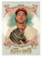 Aaron Nola - Philadelphia Phillies (MLB Baseball Card) 2021 Topps Allen and Ginter # 215 Mint
