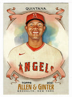 Jose Quintana - Los Angeles Angels (MLB Baseball Card) 2021 Topps Allen and Ginter # 241 Mint